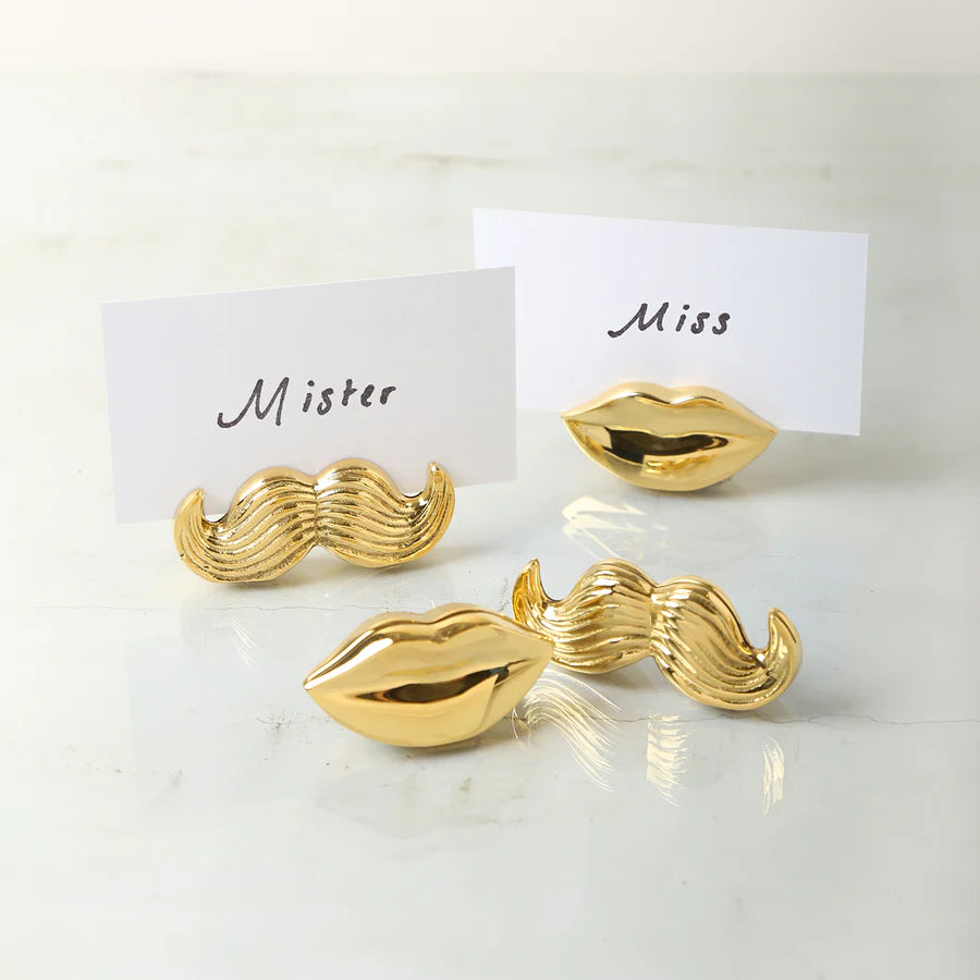 MR. & MRS. MUSE PLACE CARD HOLDER SET