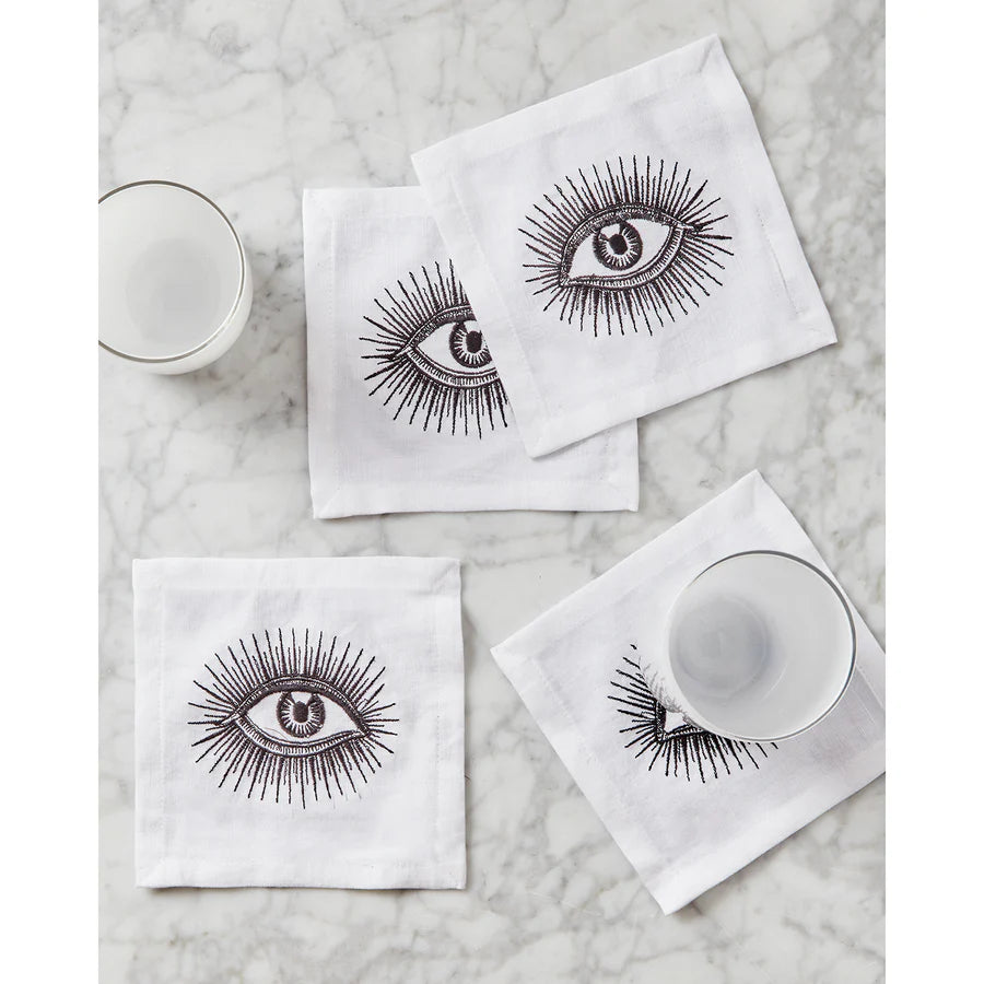 EYES COCKTAIL NAPKINS