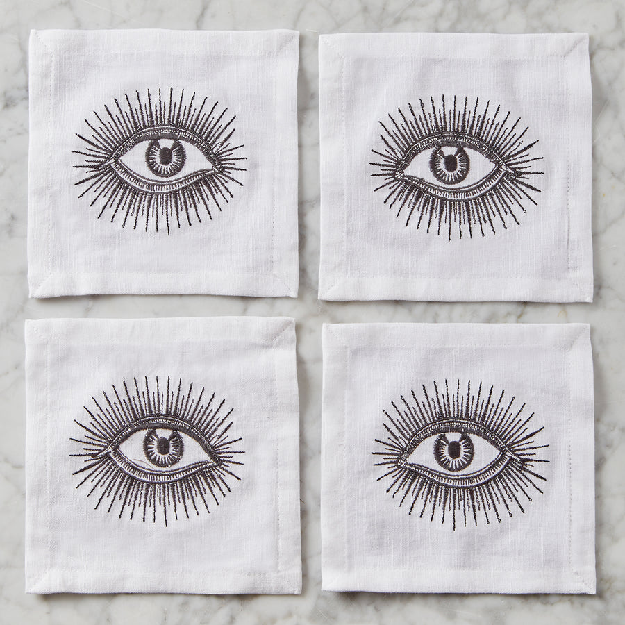EYES COCKTAIL NAPKINS