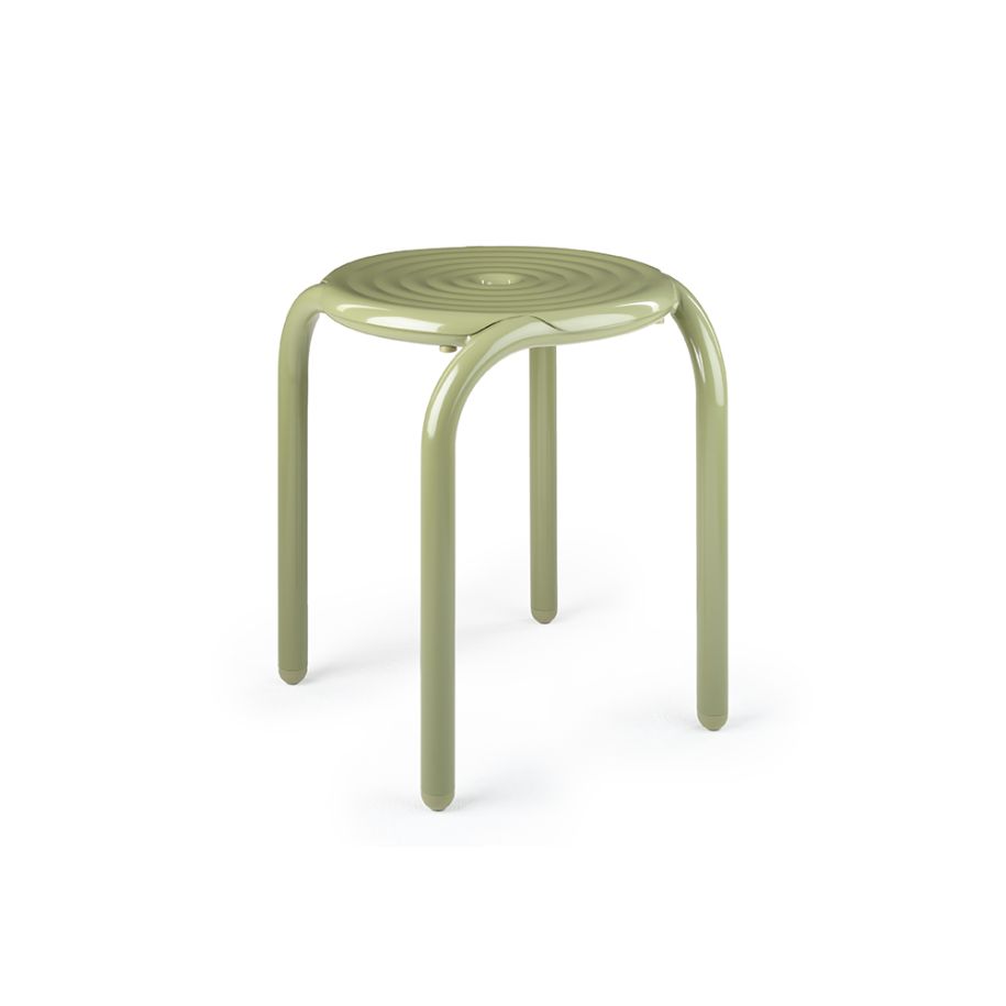 GROOVE STOOL MOSS