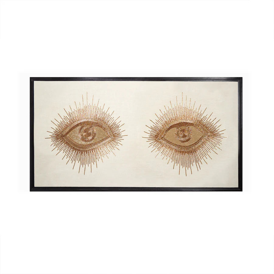 Eyes Beaded Wall Art