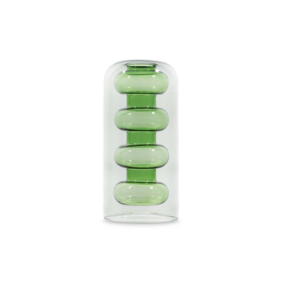 Bump Vase Tall Green