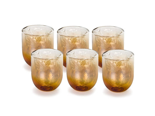 Cosmic Diner Meteorite Glass set of 6