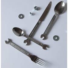 Machine Collection Cutlery Set of 4 pieces