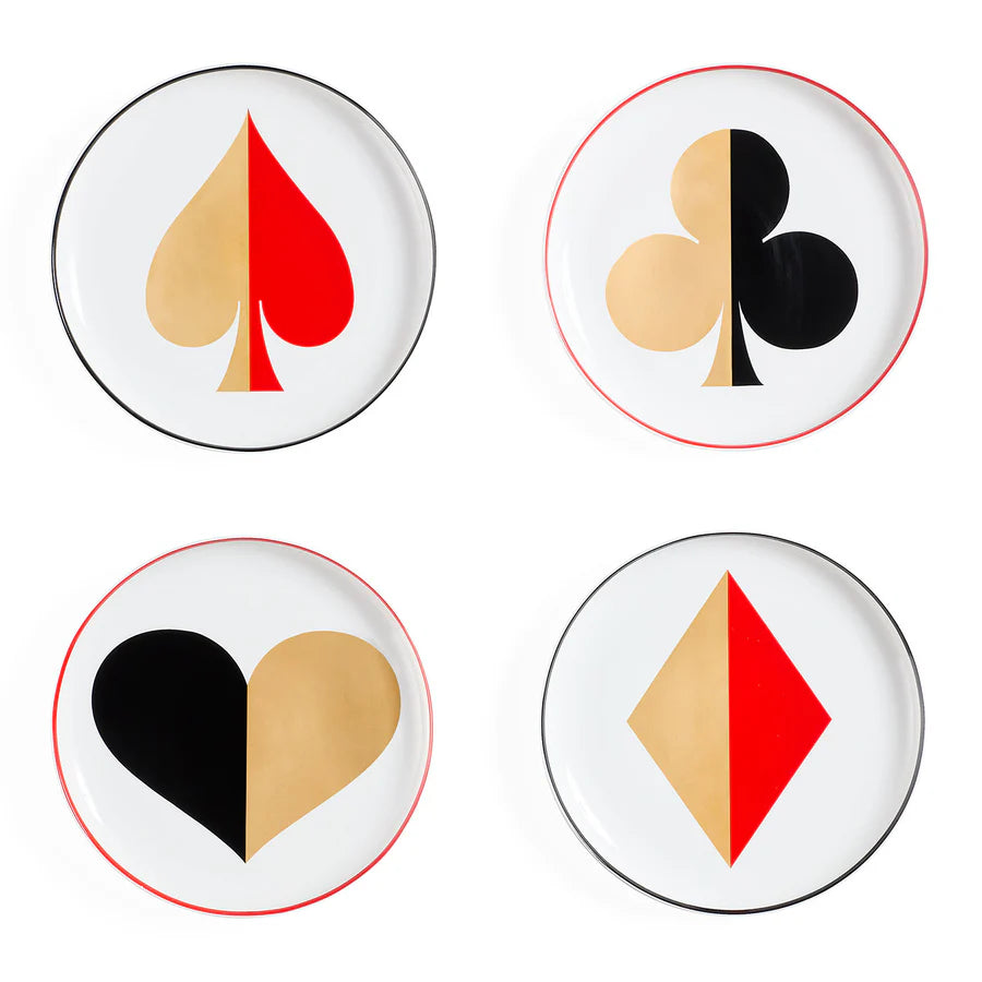 DEALER'S CHOICE CANAPÉ PLATE SET