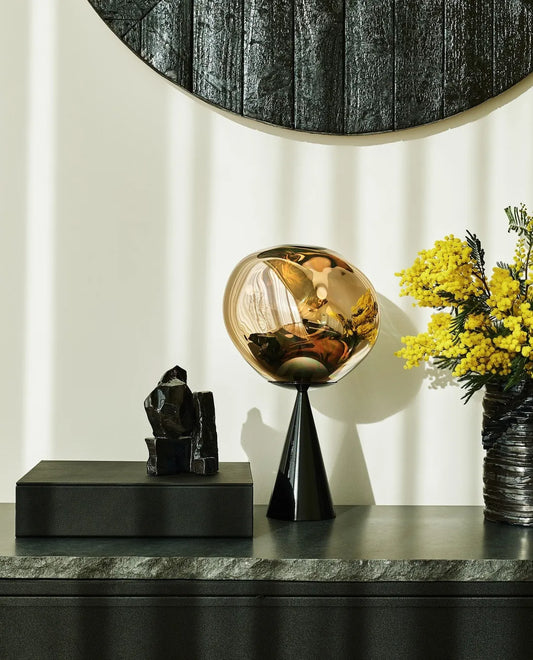 Melt Cone Fat Table Gold LED