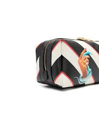 Wash Bag Stripes Hands with Snakes