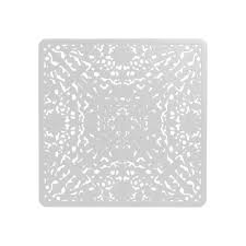 Industry Collection Aluminium Square Table White