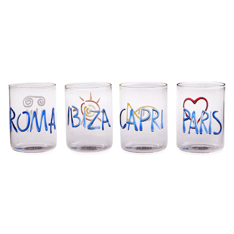 JET SET GLASSWARE SET