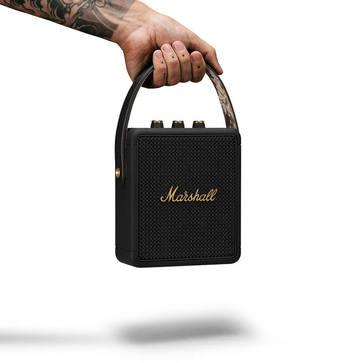 Stockwell II black and brass