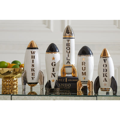 Flasche Rocket Decanter Gin