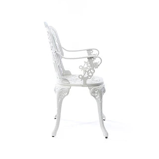 Industry Collection Aluminum Armchair - White