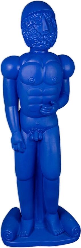 Terracotta Statue Bronzo Blue