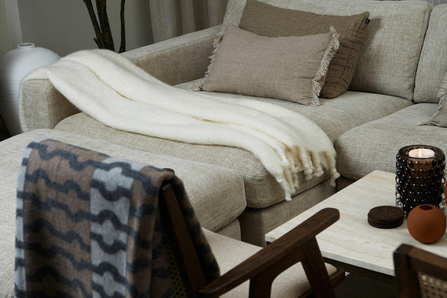 Mohair Deluxe Blanket