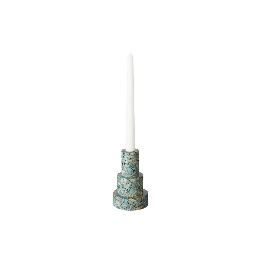 Swirl candle holder