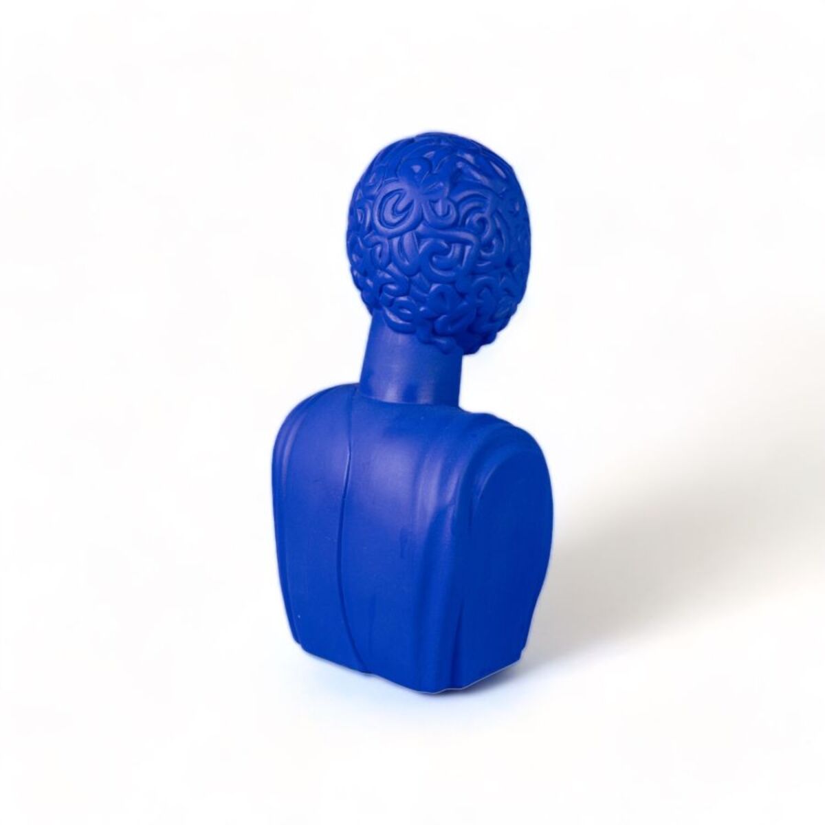 Terracotta Bust Man Blue