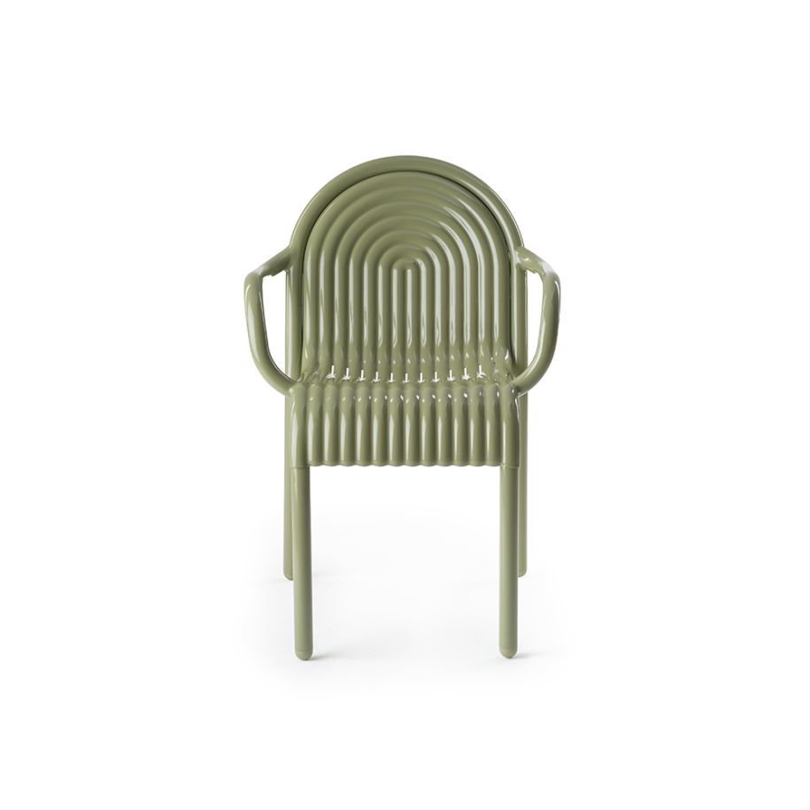 GROOVE ARM CHAIR MOSS