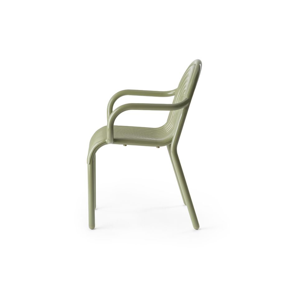 GROOVE ARM CHAIR MOSS