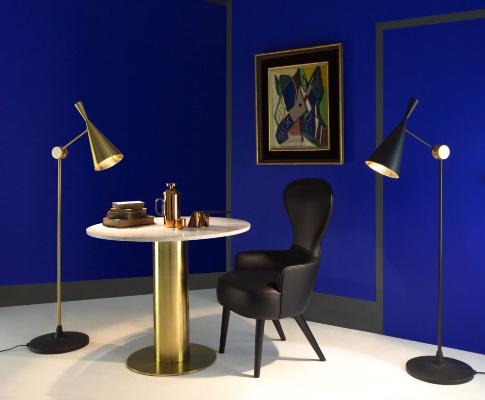 Floor lamp Beat Black