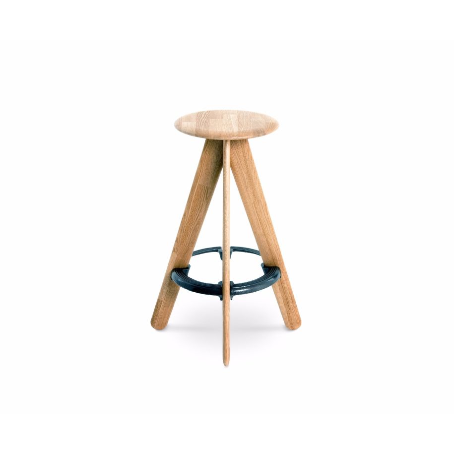 Bar stool Slab Black