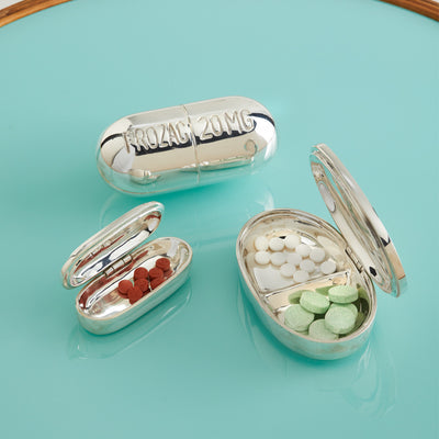 Xanax pill box made of brass