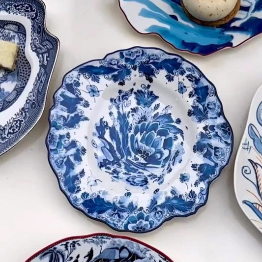 Classics on Acid - Dessert Plate Delf Rose