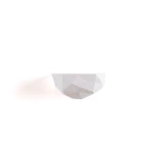 Space Rocks Shelf Small White 