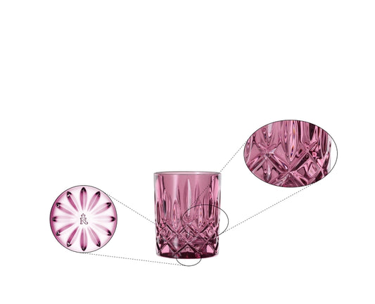 NACHTMANN Noblesse Tumbler - Berry Set of 2