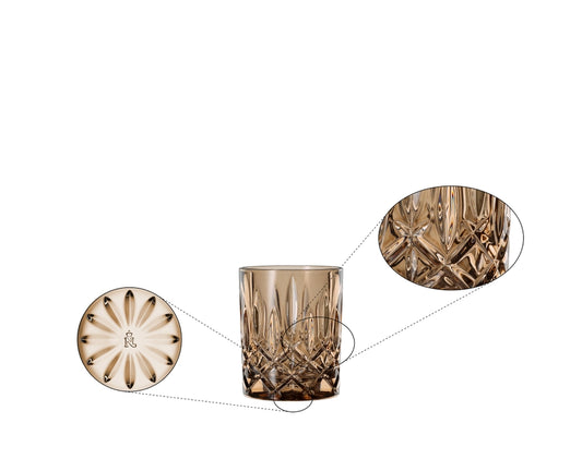 NACHTMANN Noblesse Tumbler - Tobacco Set of 2