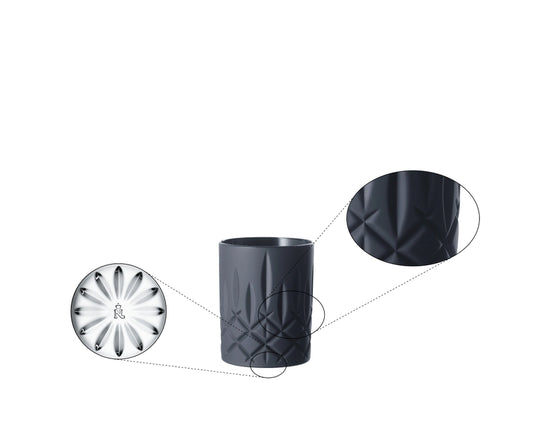 NACHTMANN Noblesse Tumbler - Black Set of 2