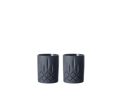 NACHTMANN Noblesse Tumbler - Black Set of 2