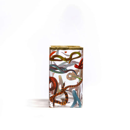 Glass Vase Snakes medium