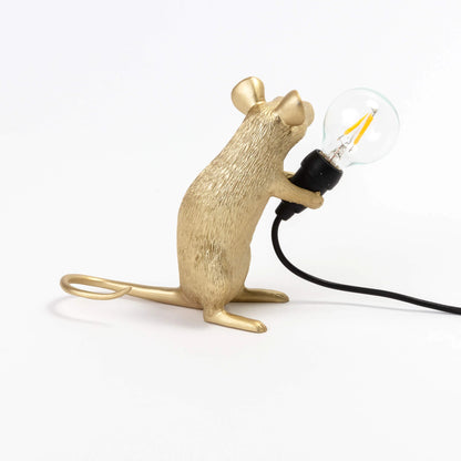 Mouse Lamp Mac Gold 