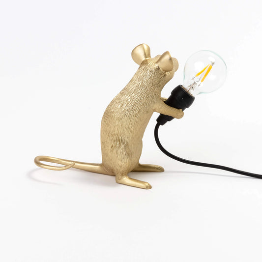 Mouse Lamp Mac Gold 
