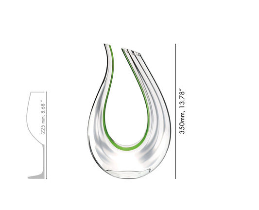 RIEDEL Amadeo Performance Decanter - Green