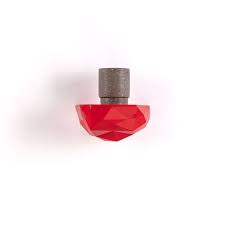 Space Rocks Shelf Small Red 