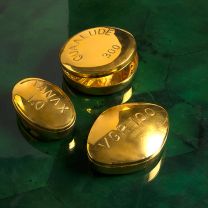 VIAGRA BRASS PILL BOX