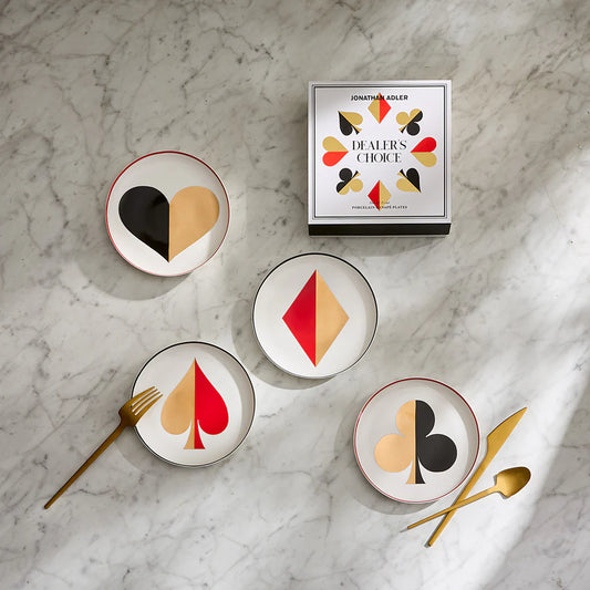 DEALER'S CHOICE CANAPÉ PLATE SET