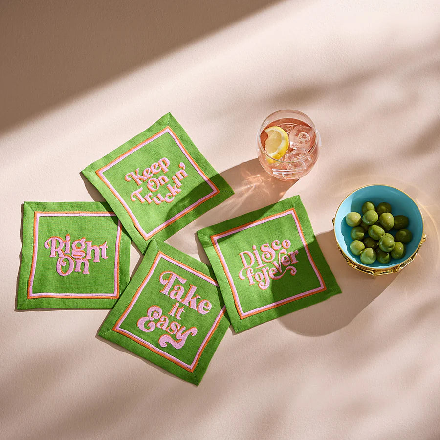 DEEP THOUGHTS COCKTAIL NAPKINS
