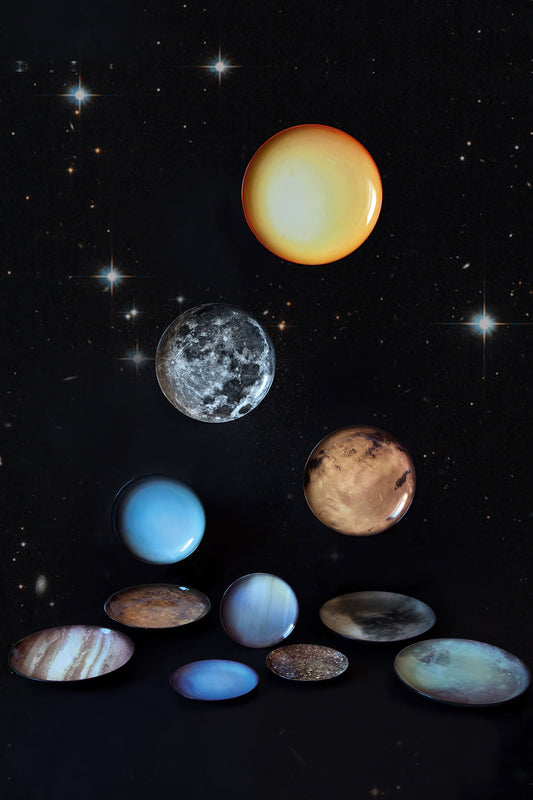 Cosmic Diner Saturn Fruit/Dessert Plate