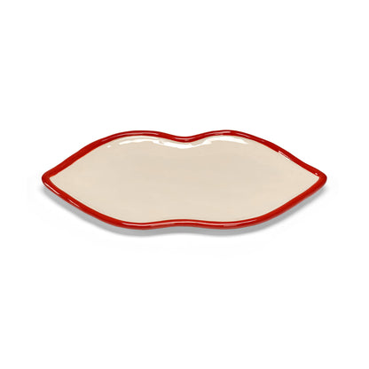 Lips serving plate (set of 3), mix