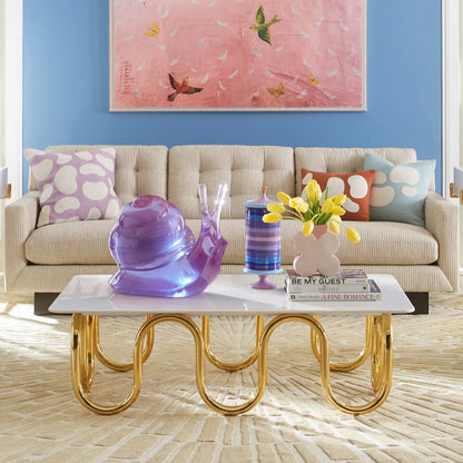 GIANT ACRYLIC SNAIL - PURPLE