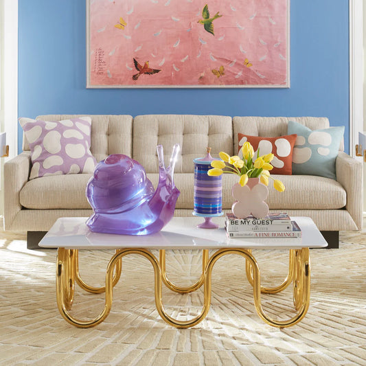 GIANT ACRYLIC SNAIL - PURPLE