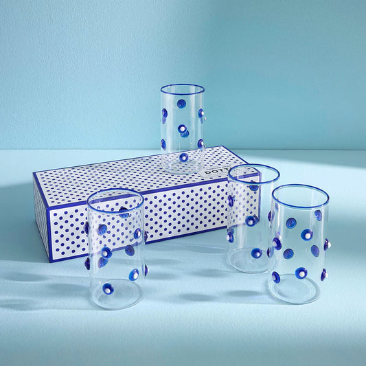DOTTIE HIGHBALL GLASSWARE SET