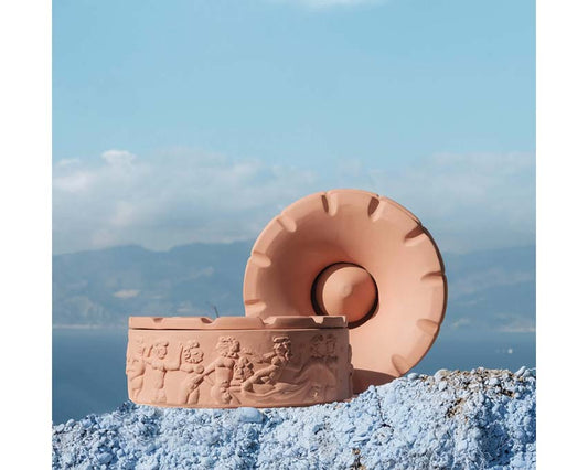 Magna Graecia Terracotta Ashtray Dialogues