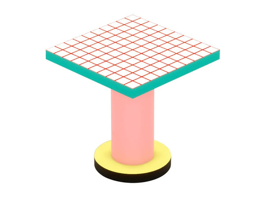 Seletti SUPERLOUNGE TABLE RED GRID