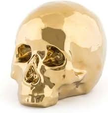 Memorabilia Gold My Skull
