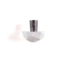 Space Rocks Shelf Small White 