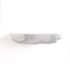 Space Rocks Shelf Big White 