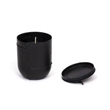 Steel Smoky Candle 